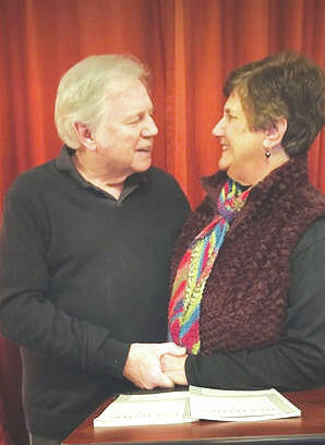 128155049_web1_Jim-and-Susie-copy
Former Scranton Mayor Jimmy Connors and his wife, Susan, will present A.R. Gurneys Love Letters at Providence Playhouse, 1256 Providence Road, in Scranton.
Submitted photo