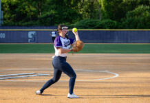 
			
				                                Team White pitcher Lauren Stalica of Abington Heights fields her position.
                                 Buck Norton-Jennings | For Abington Journal

			
		