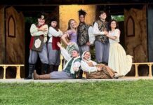 
			
				                                A scene from Gamut Theatre Group’s performance of ‘Much Ado About Nothing’ at Tunkhannock’s Riverside Park.
                                 Submitted Photo

			
		