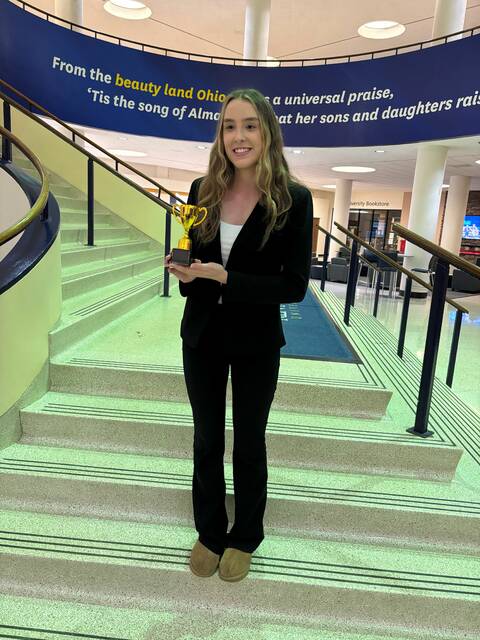 <p>A local honoree includes Maddie Herold ’27 of South Abington Township, who won an Outstanding Attorney Award.</p>
<p>submitted photo</p>