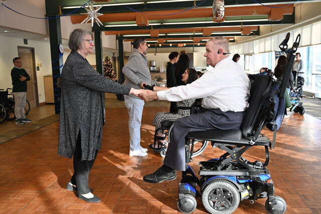 <p>A professional-style wooden dance floor — graciously donated and installed by Scranton Rent-ALL — set the stage for the evening.</p>
<p>Submitted Photo</p>