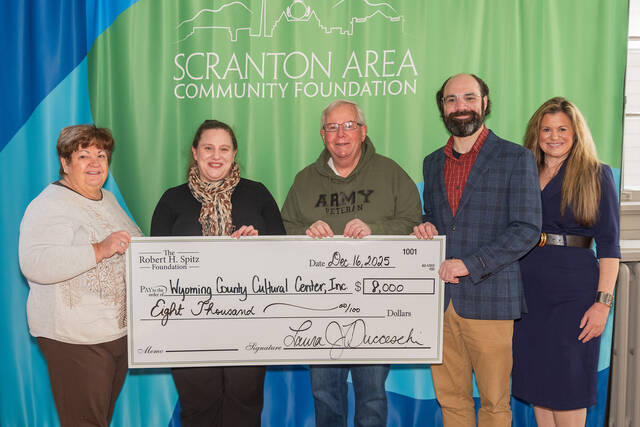 Robert H. Spitz Foundation awards $ 8,000 grant to the Wyoming County Cultural Center/Dietrich Theater