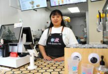 
			
				                                Qi Qi Bubble Tea owner QiQi poses for a photo behind the front counter.
                                 Margaret Roarty | Times Leader

			
		