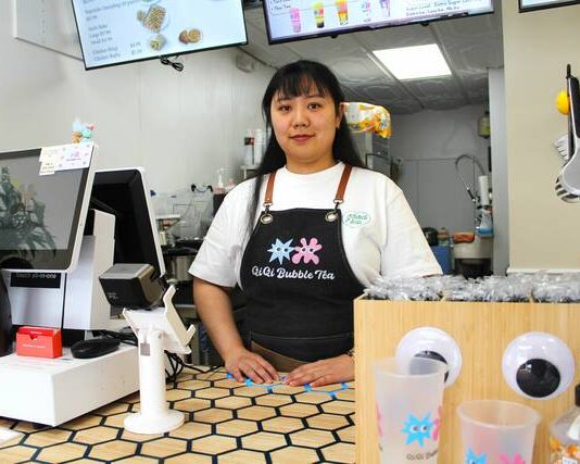 
			
				                                Qi Qi Bubble Tea owner QiQi poses for a photo behind the front counter.
                                 Margaret Roarty | Times Leader

			
		