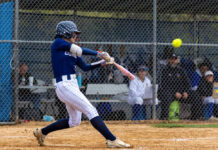 
			
				                                Lady Comets, Avary Brister, connects with the ball for a grand slam during play at Valley View.
                                 Buck Norton-Jennings | For Abington Journal

			
		