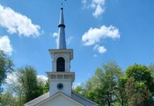 
			
				                                Located at 519 Church Street in historic Clifford, this white clapboard church with its towering steeple has served its myriad generations of local congregants since its founding in 1817 with 34 members.
                                 Submitted Photo

			
		