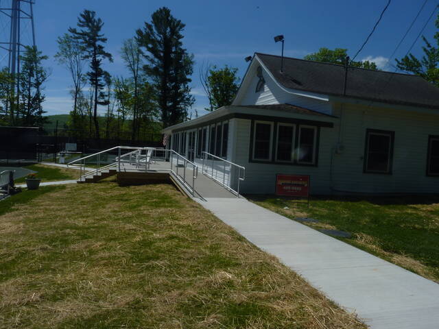 <p>Thanks to an LSA grant administered through Lackawanna County, and with the help of local contractor Marino Brothers, Scranton Tennis Club recently completed an ADA-accessibility project, which gives people with disabilities better access to the club.</p>
<p>Mauri Rapp | For Abington Journal</p>
